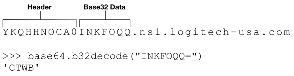 図5 pisloaderのDNSビーコン要求