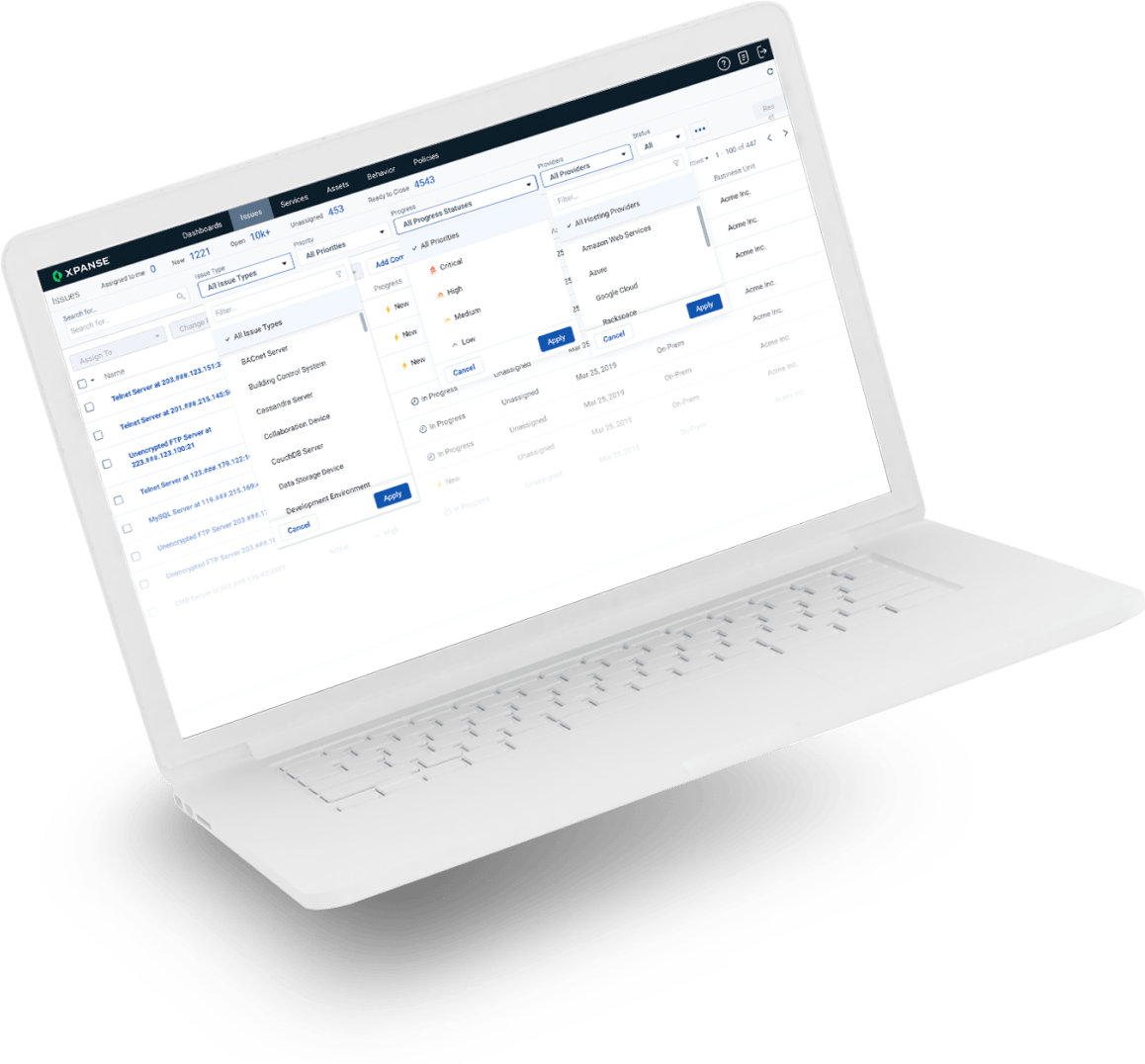 XPANSEダッシュボード