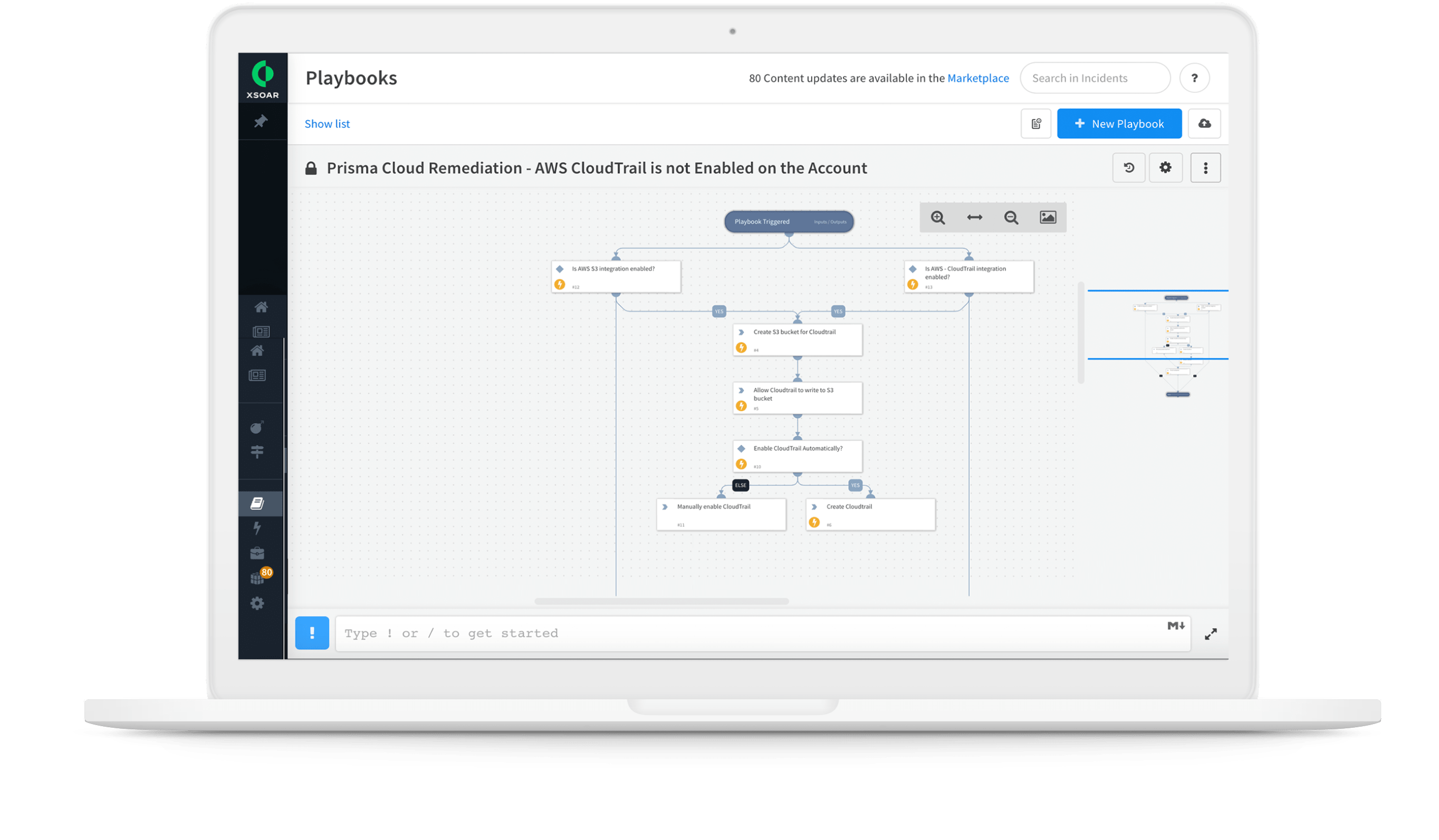 クラウド インシデント ワークフロー管理