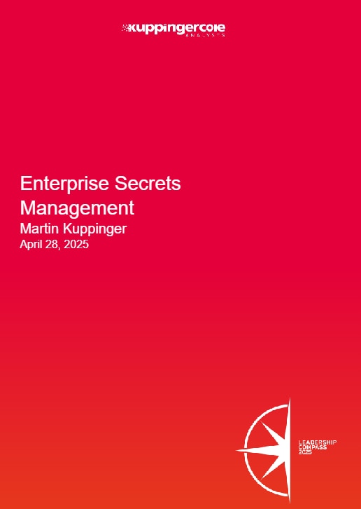 2025年KuppingerCole Leadership Compass for Enterprise Secrets Management