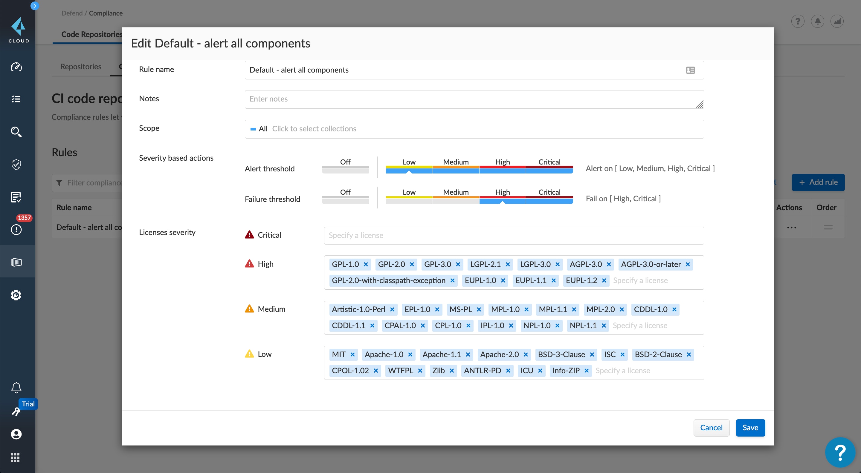 OSSライセンスのコンプライアンス