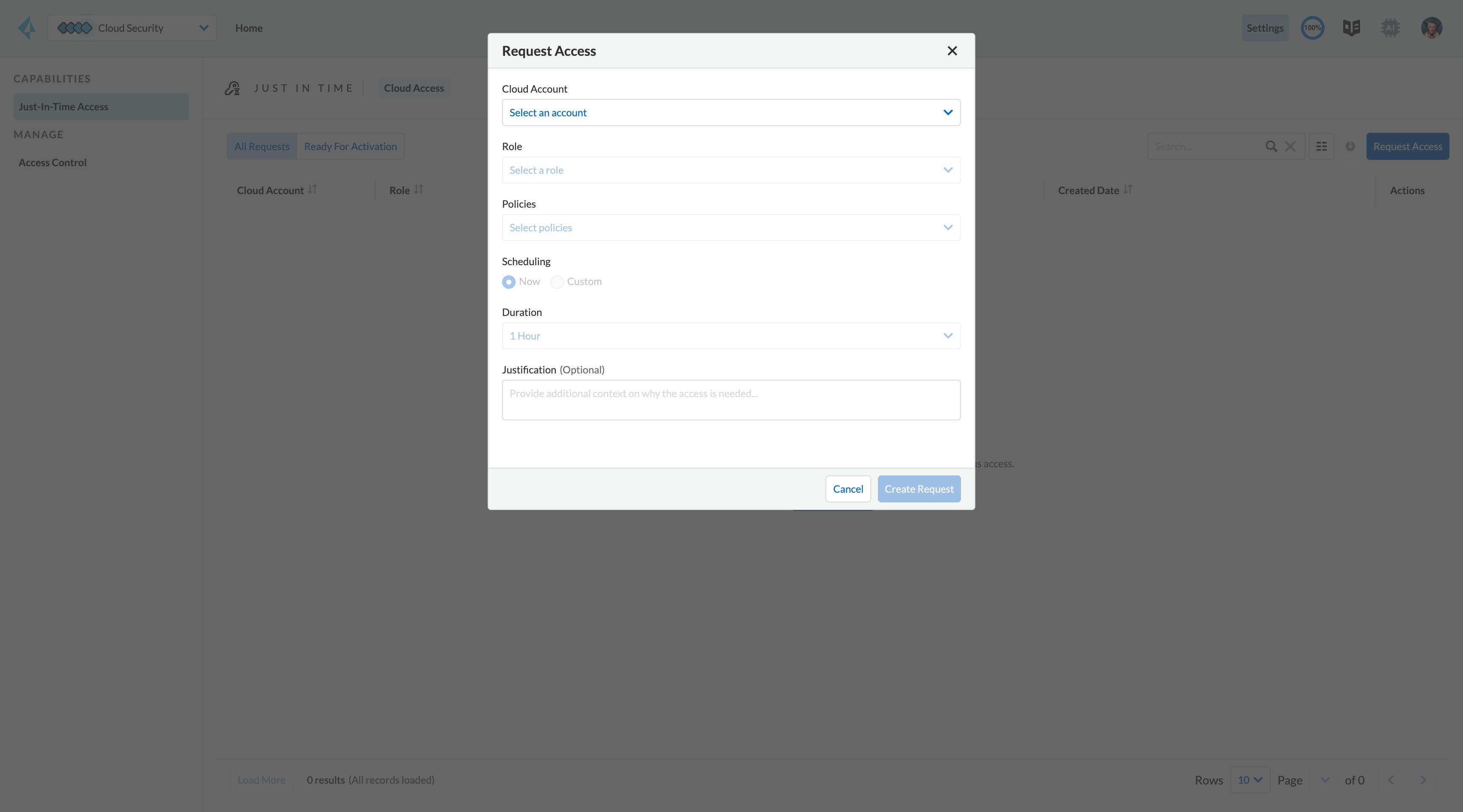ジャストインタイム(JIT)アクセス