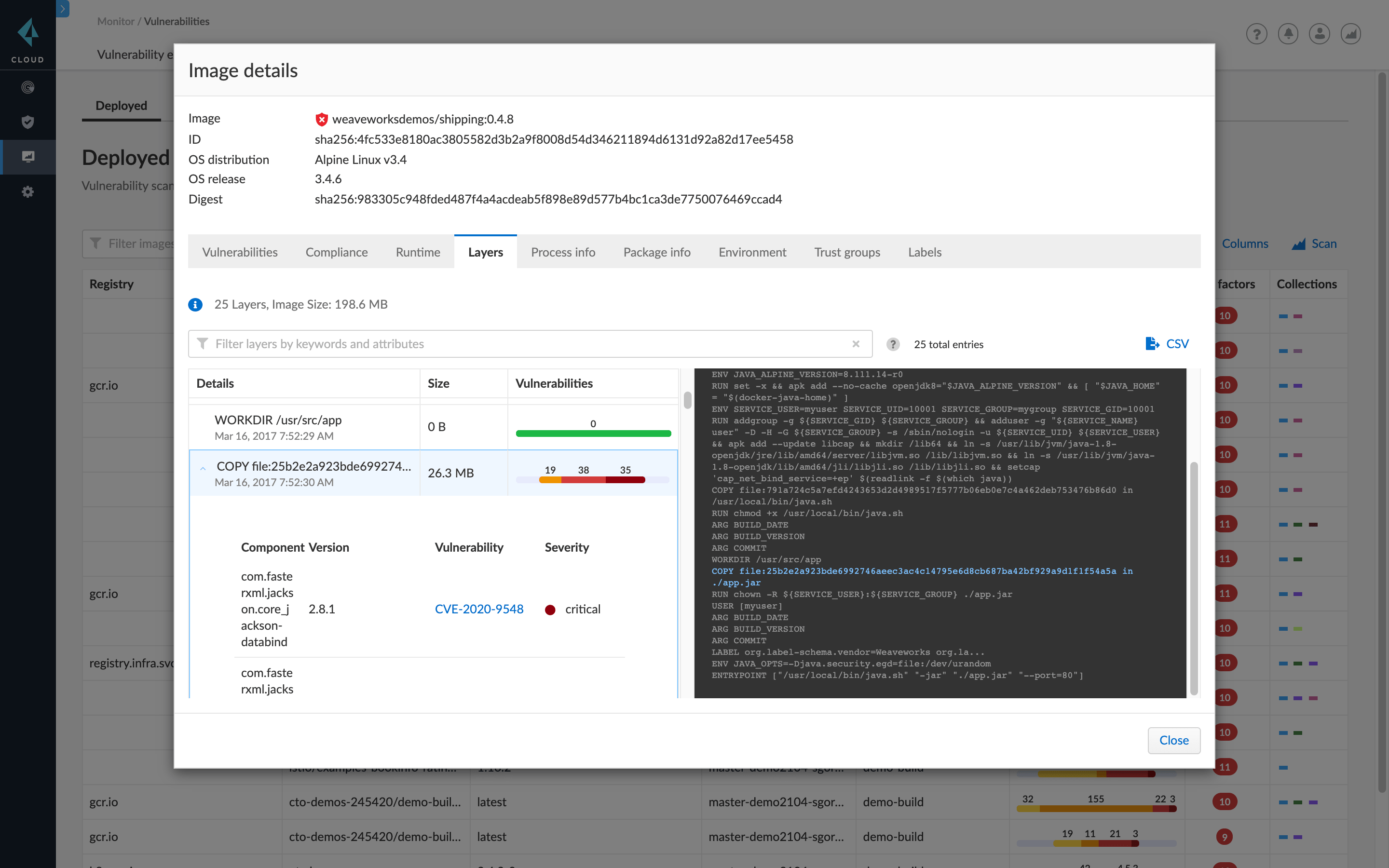 Cloud Workload Protection Platform Hero Back Image