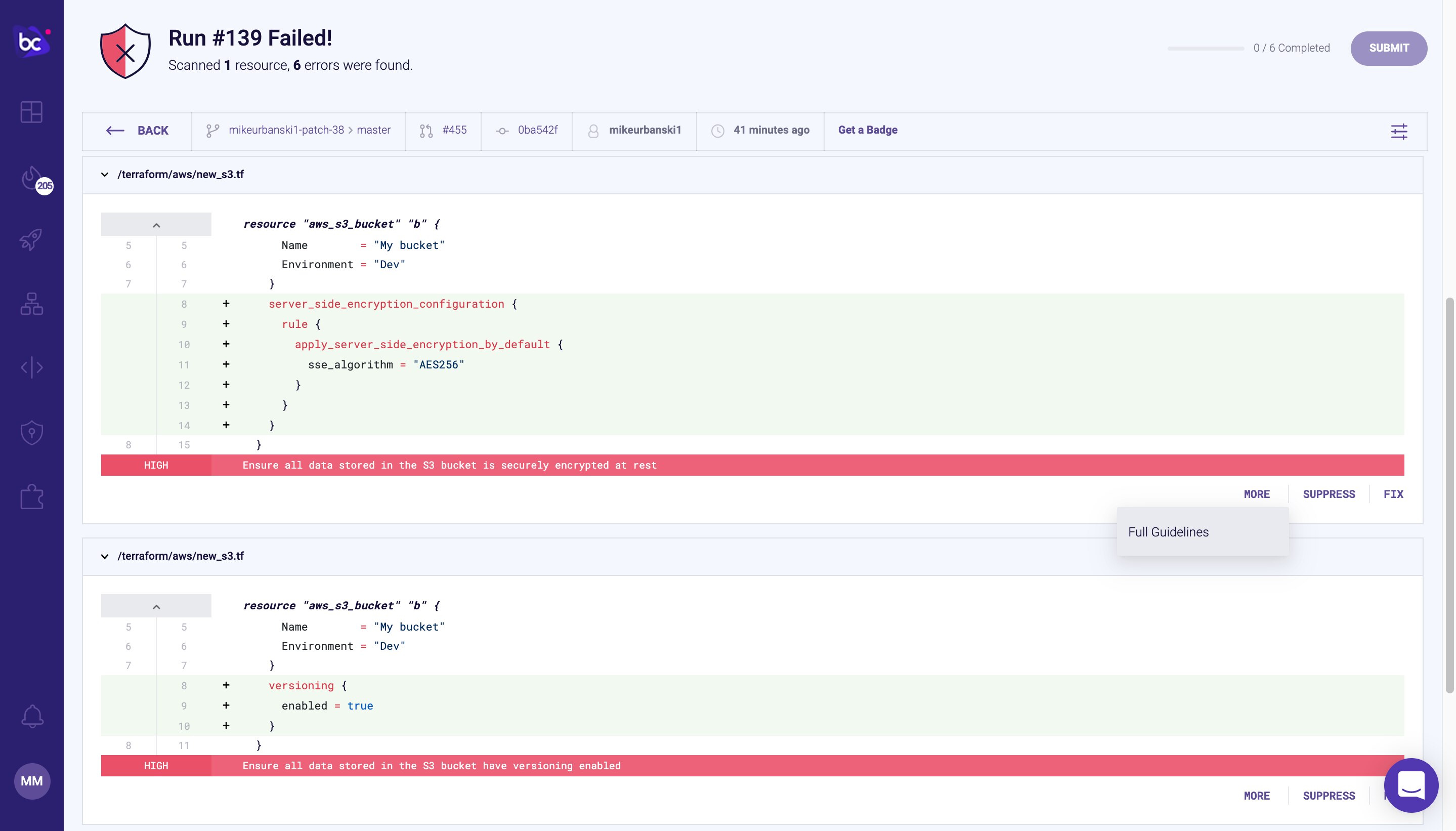 コンテキストに対応し実用的なフィードバック