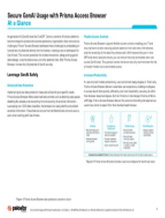 概要: Prisma Access Browserを用いた生成AI利用のセキュリティ対策