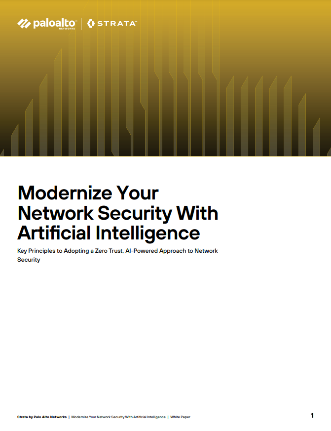 Modernize Your Network Security with Artificial Intelligence