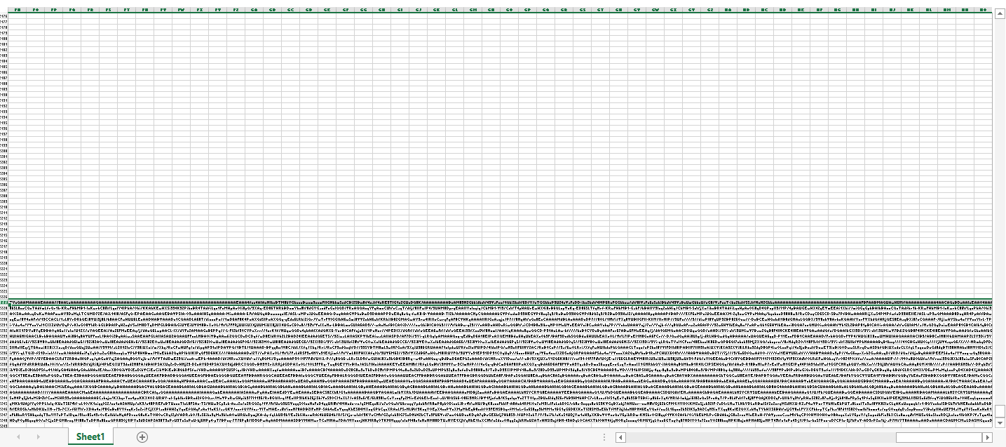 図3 base64エンコード化ペイロードを示す配信ドキュメント